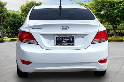 Century White 2016 Hyundai Accent SE