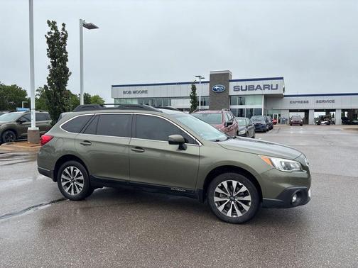 Wilderness Green Metallic 2017 Subaru Outback 2.5i Limited
