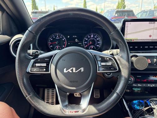 Gravity Gray 2023 Kia Forte GT-Line