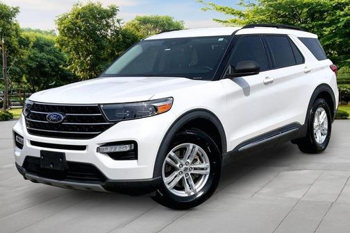 Star White 2020 Ford Explorer XLT