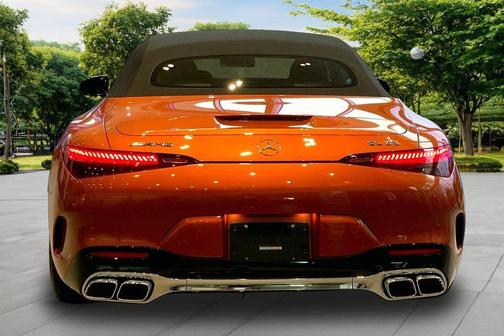 Orange Flame Metallic 2024 Mercedes-Benz AMG SL 63 Base