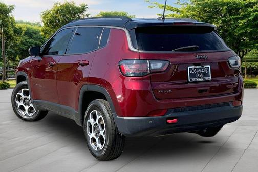 Velvet Red Pearlcoat 2022 Jeep Compass Trailhawk