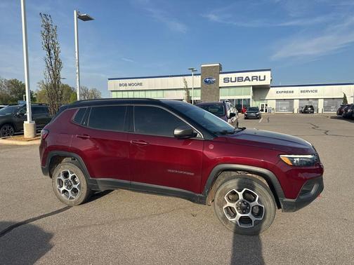 Velvet Red Pearlcoat 2022 Jeep Compass Trailhawk