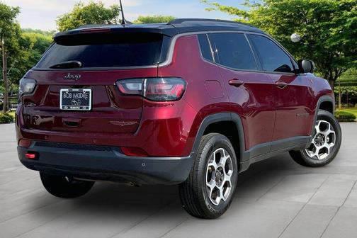 Velvet Red Pearlcoat 2022 Jeep Compass Trailhawk