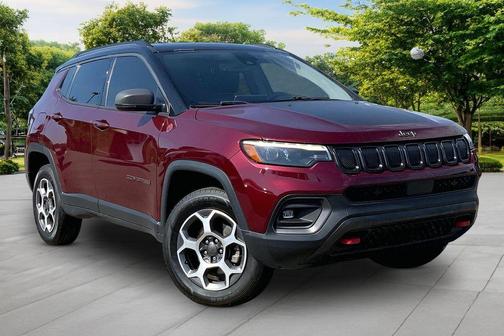 Velvet Red Pearlcoat 2022 Jeep Compass Trailhawk