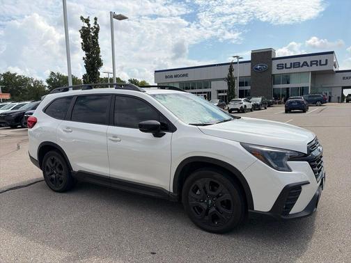 Crystal White Pearl 2025 Subaru Ascent Onyx Edition Touring