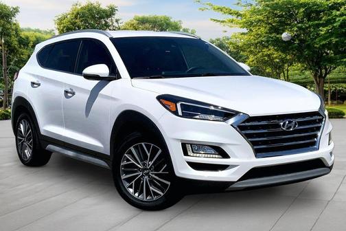 Cream White 2020 Hyundai TUCSON Limited