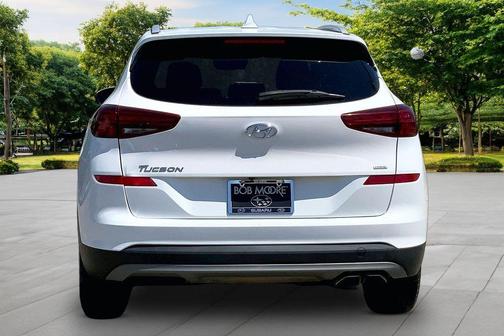 Cream White 2020 Hyundai TUCSON Limited