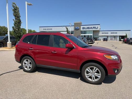 Sonoran Red 2011 Hyundai SANTA FE Limited