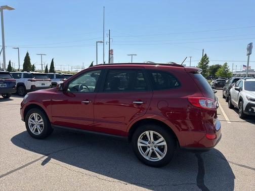 Sonoran Red 2011 Hyundai SANTA FE Limited