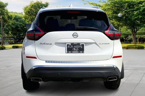 White 2019 Nissan Murano Platinum