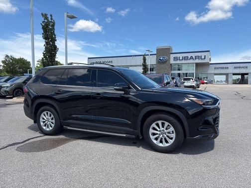 Midnight Black Metallic 2025 Toyota Grand Highlander Hybrid XLE
