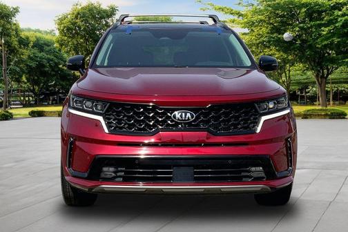 Passion Red Tintcoat 2021 Kia Sorento SX-PRESTIGE