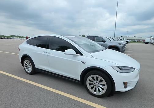 Pearl White Multi 2020 Tesla Model X Long Range
