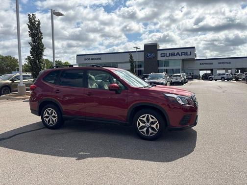 Crimson Red Pearl 2024 Subaru Forester Premium