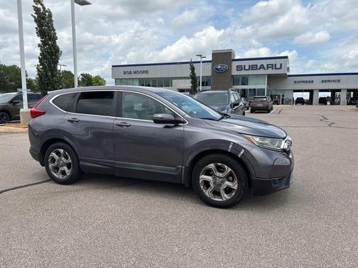 Gunmetal Metallic 2017 Honda CR-V EX-L