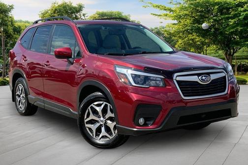 Crimson Red Pearl 2021 Subaru Forester Premium