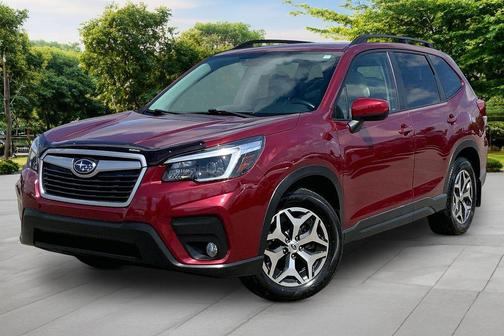 Crimson Red Pearl 2021 Subaru Forester Premium