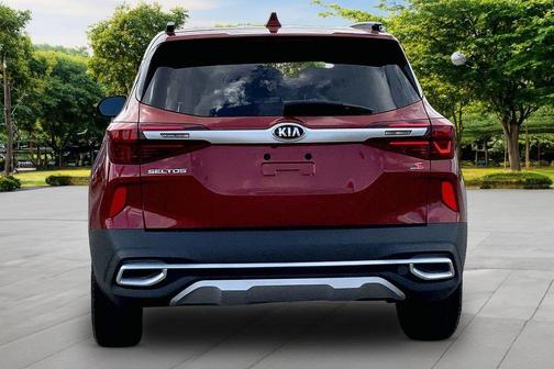 Mars Orange 2021 Kia Seltos S