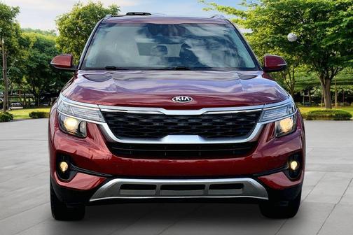 Mars Orange 2021 Kia Seltos S