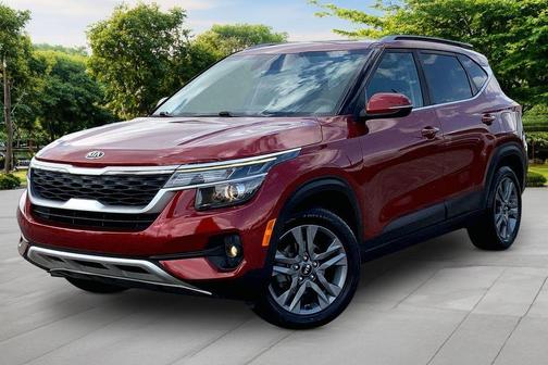 Mars Orange 2021 Kia Seltos S