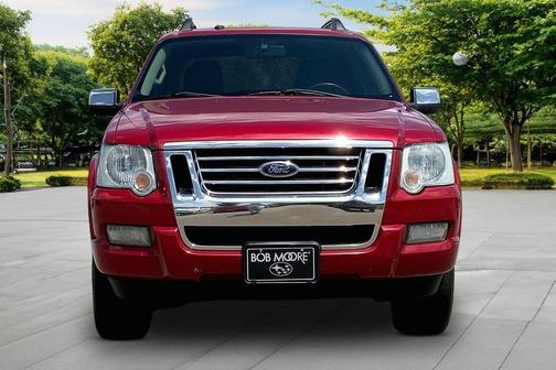 Sangria Red Clearcoat Metallic 2009 Ford Explorer Sport Trac Limited