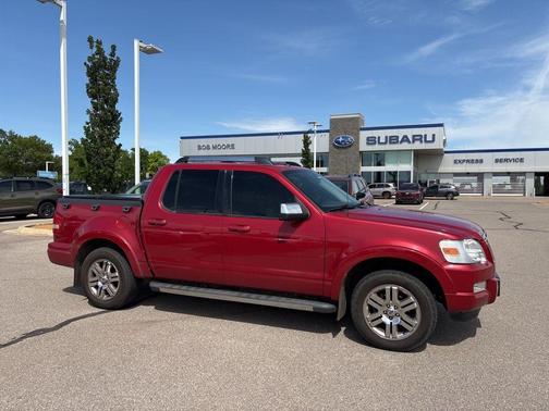 Sangria Red Clearcoat Metallic 2009 Ford Explorer Sport Trac Limited