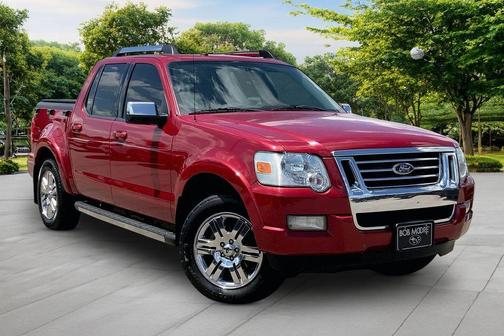 Sangria Red Clearcoat Metallic 2009 Ford Explorer Sport Trac Limited