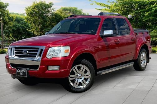 Sangria Red Clearcoat Metallic 2009 Ford Explorer Sport Trac Limited