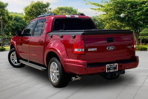 Sangria Red Clearcoat Metallic 2009 Ford Explorer Sport Trac Limited