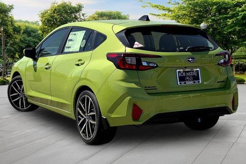 Yellow 2026 Subaru Impreza Sport