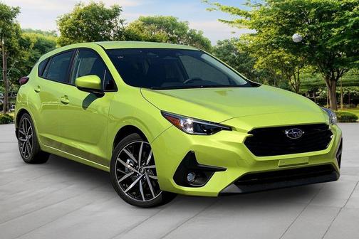 Yellow 2026 Subaru Impreza Sport