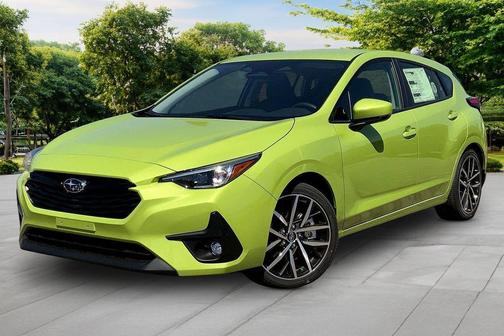 Yellow 2026 Subaru Impreza Sport