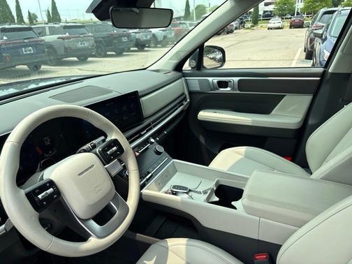 Gray 2025 Hyundai SANTA FE HEV SEL