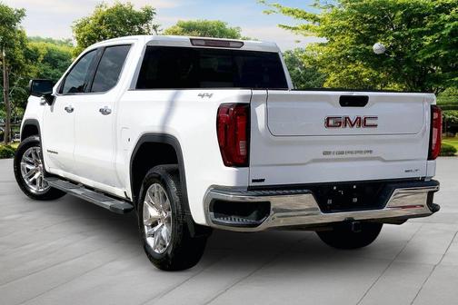 Summit White 2019 GMC Sierra 1500 SLT