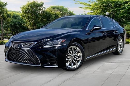 Obsidian Black 2018 Lexus LS 500 Base