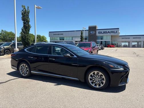 Obsidian Black 2018 Lexus LS 500 Base