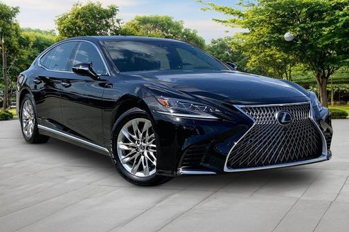 Obsidian Black 2018 Lexus LS 500 Base