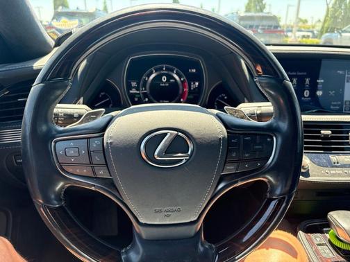 Obsidian Black 2018 Lexus LS 500 Base