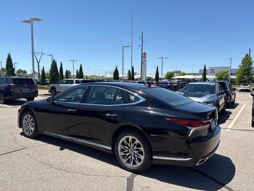 Obsidian Black 2018 Lexus LS 500 Base