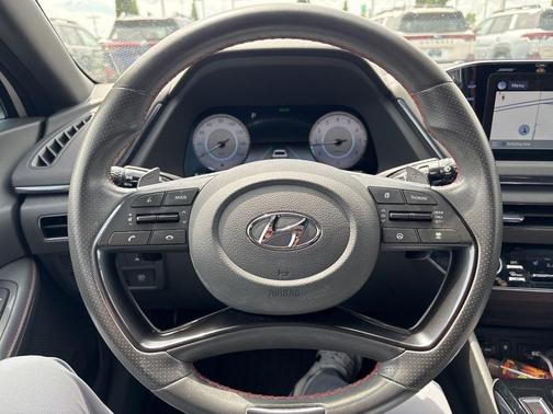 Quartz White 2021 Hyundai SONATA N Line