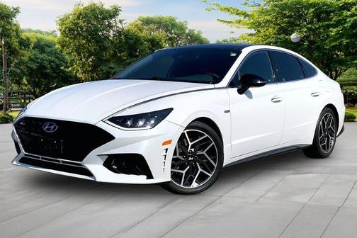 Quartz White 2021 Hyundai SONATA N Line