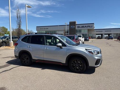 Ice Silver Metallic 2019 Subaru Forester Sport