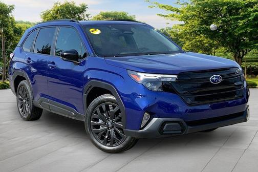 Blue 2026 Subaru Forester Sport
