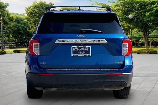 Atlas Blue Metallic 2021 Ford Explorer XLT