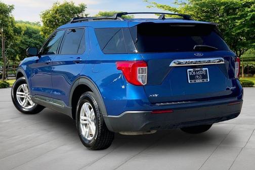 Atlas Blue Metallic 2021 Ford Explorer XLT