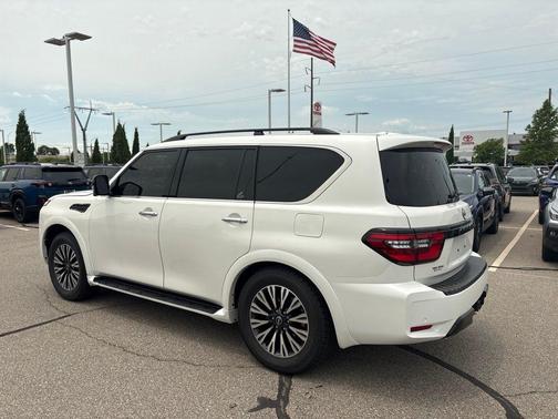 Aspen White Tricoat 2023 Nissan Armada SL