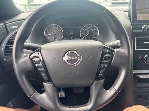 Aspen White Tricoat 2023 Nissan Armada SL