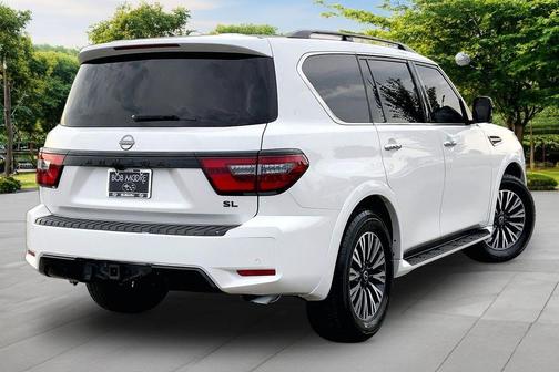 Aspen White Tricoat 2023 Nissan Armada SL
