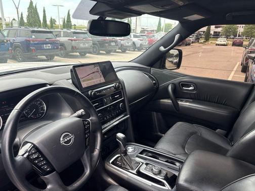 Aspen White Tricoat 2023 Nissan Armada SL